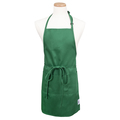 Chef Revival Chef 24/7Front-of-the House Gourmet  Bib Apron - Kelly Green 601BAO-3-GN